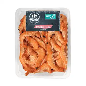 Carrefour Market Crevette rose cuite asc carrefour le marche offre