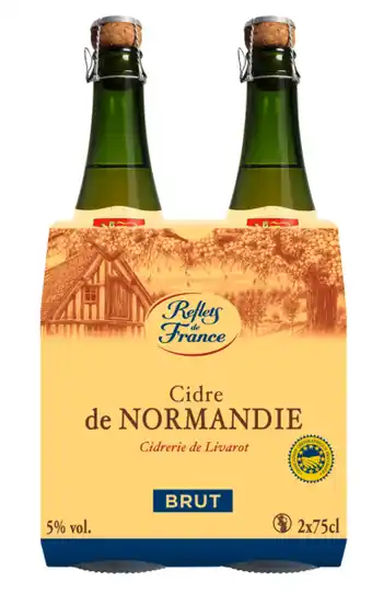 Carrefour Market Reflets de france cidre de normandie i.g.p offre