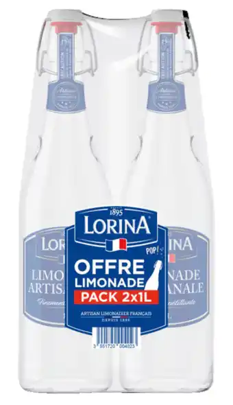 Carrefour Market Lorina limonade artisanale offre