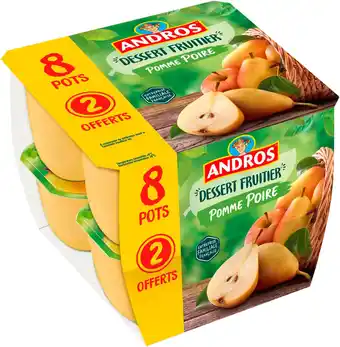 Match Andros dessert fruitier offre