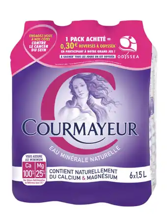 Carrefour Market Courmayeur eau minérale naturelle offre
