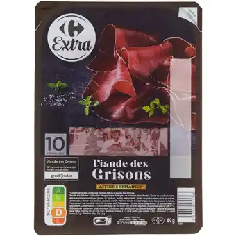 Carrefour Market Carrefour extra viande des grisons offre