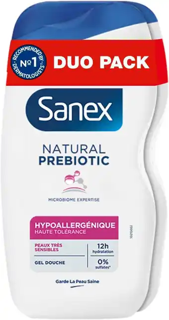 Match Sanex gel douche offre