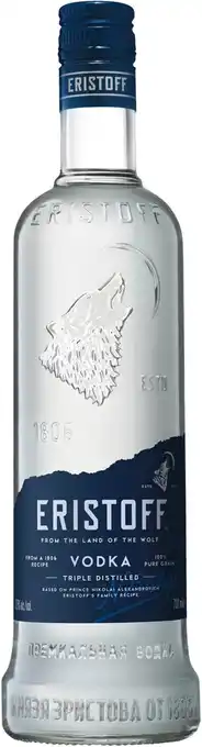 Match Eristoff vodka offre
