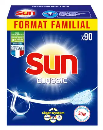 Carrefour Market Sun tablettes lave-vaisselle format familial offre