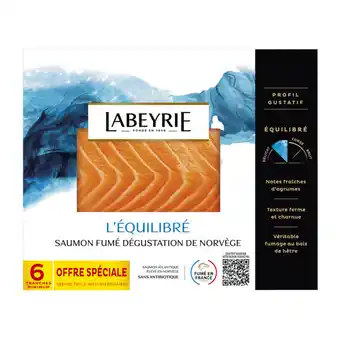 Carrefour Market Labeyrie saumon fumé offre spéciale offre