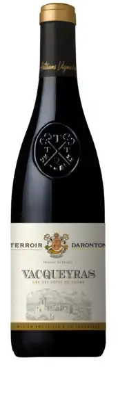 Carrefour Market Terroir daronton a.o.p. vacqueyras offre