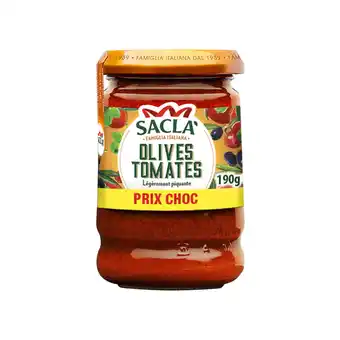 Carrefour Market Sacla sauce tomates prix choc offre