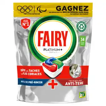 Carrefour Fairy tablettes lave-vaisselle offre