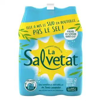 Carrefour Sur tous les packs d'eau et bouteilles aromatisées salvetat offre