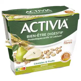 Carrefour Activia yaourt céréales & fruits offre