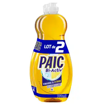 Carrefour Paic bi-activ liquide vaisselle offre