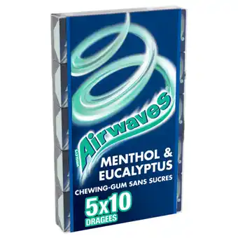 Carrefour Airwaves chewing gum sans sucre offre