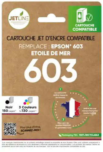 Carrefour Sur toutes les cartouches identiques jetline offre