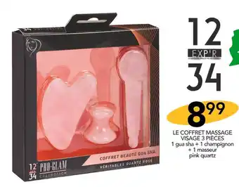 Stokomani Pro-glam le coffret massage visage 3 pièces offre