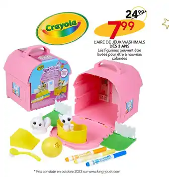Crayola l’aire de jeux washimals