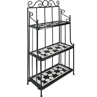 Bricorama Etagère pour plantes mosaïque 3 niveaux offre