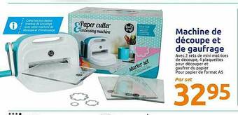 Action Machine De Découpe Et De Gaufrage offre