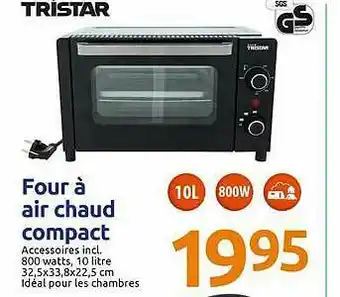 Action Four à Air Chaud Compact Tristar offre
