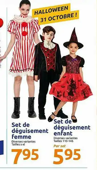 Set De Déguisement Femme, Set De Déguisement Enfant