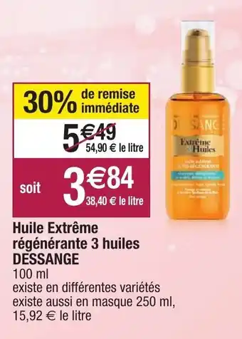 Migros Huile extrême offre