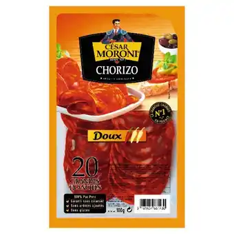 Auchan Chorizo césar moroni offre