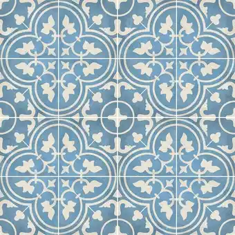 Bricomarché Venti boost blue carpet 2 - carrelage imitation ciment 20x20 cm offre