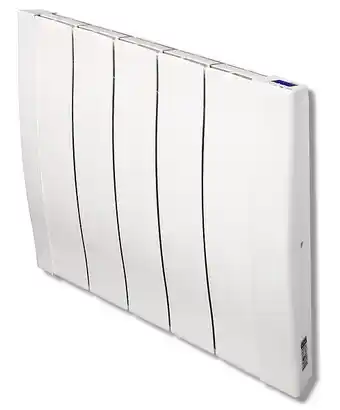 Bricomarché Radiateur à inertie en fonte alu rc5w+s/c - bluetooth - 800w - 63,8 x 52,5 x 7,5 cm offre