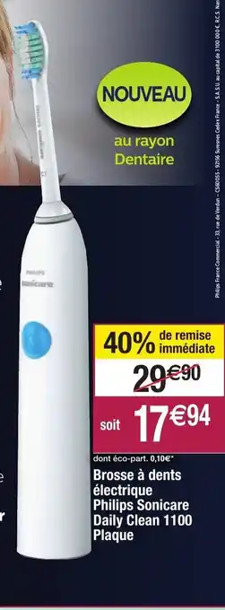Migros Brosse à électrique Philips Sonicare offre