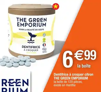 Migros Dentifrice à croquer citron offre