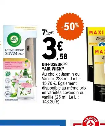 E.Leclerc DIFFUSEUR AIR WICK" offre