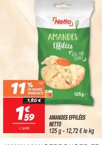 AMANDES EFFILÉES NETTO