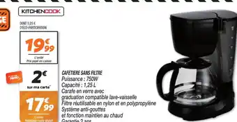 Netto CAFETIERE SANS FILTRE offre