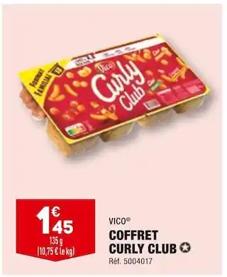 ALDI Vico coffret curly club offre