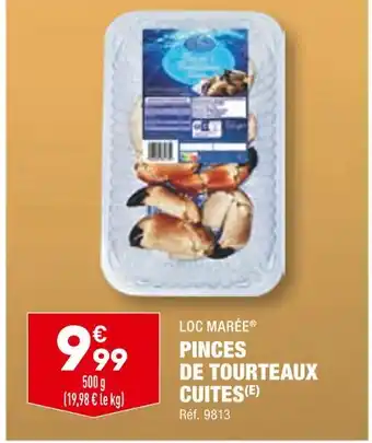 ALDI Loc marée pinces de tourteaux cuites offre