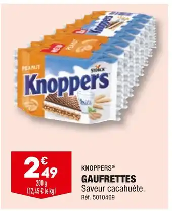 Knoppers gaufrettes