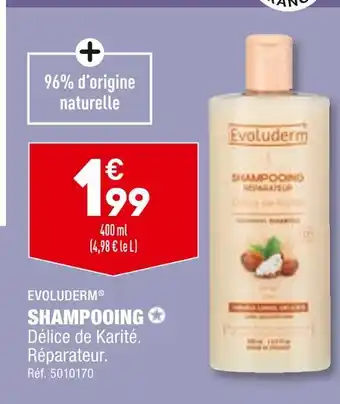ALDI Evoluderm shampooing offre