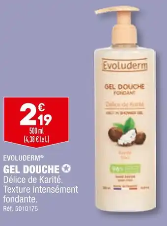 ALDI Evoluderm gel douche offre
