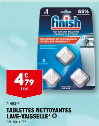 ALDI Finish tablettes nettoyantes lave-vaisselle offre
