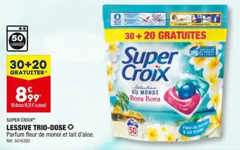 ALDI Super croix lessive trio-dose offre