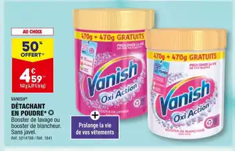 ALDI Vanish détachant en poudre offre