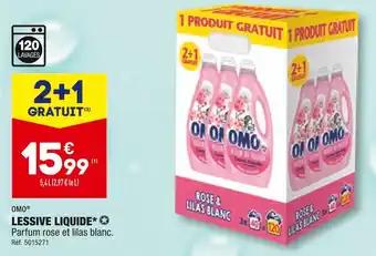 ALDI Omo lessive liquide offre