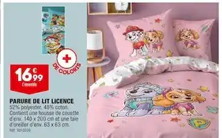 ALDI Parure de lit licence offre