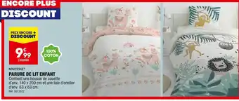 ALDI Novitesse parure de lit enfant offre