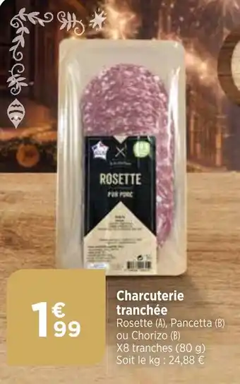 Maximarché Charcuterie tranchée offre