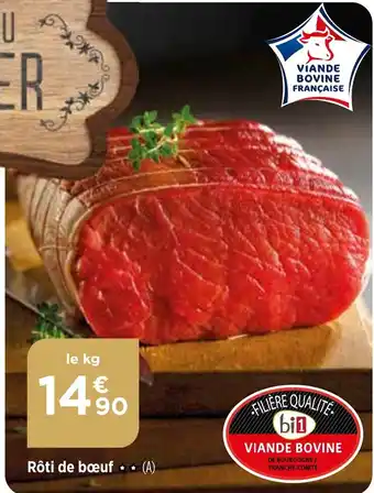 Maximarché Rôti de bœuf offre