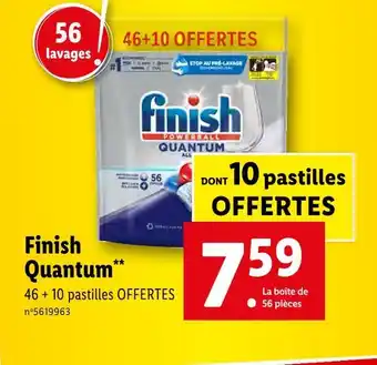 Lidl Finish quantum offre