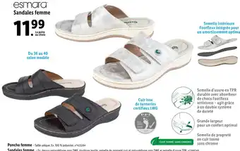 Lidl Esmara sandales femme offre
