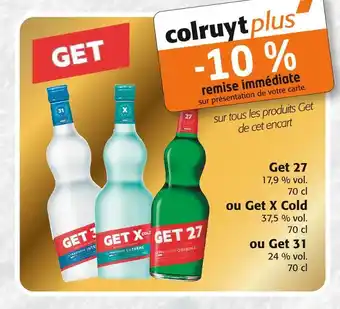 Colruyt Get 27 get 27 offre