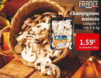 Colruyt Lou champignons émincés offre